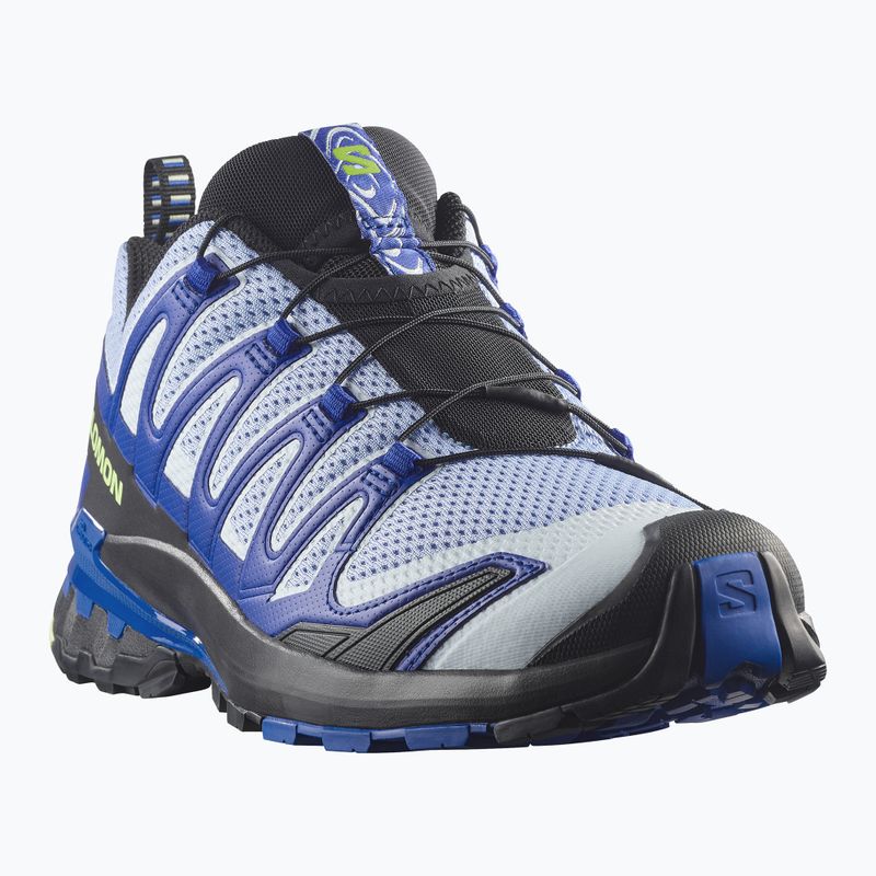 Men's running shoes Salomon XA Pro 3D V9 Icon black/brunnera blue 2