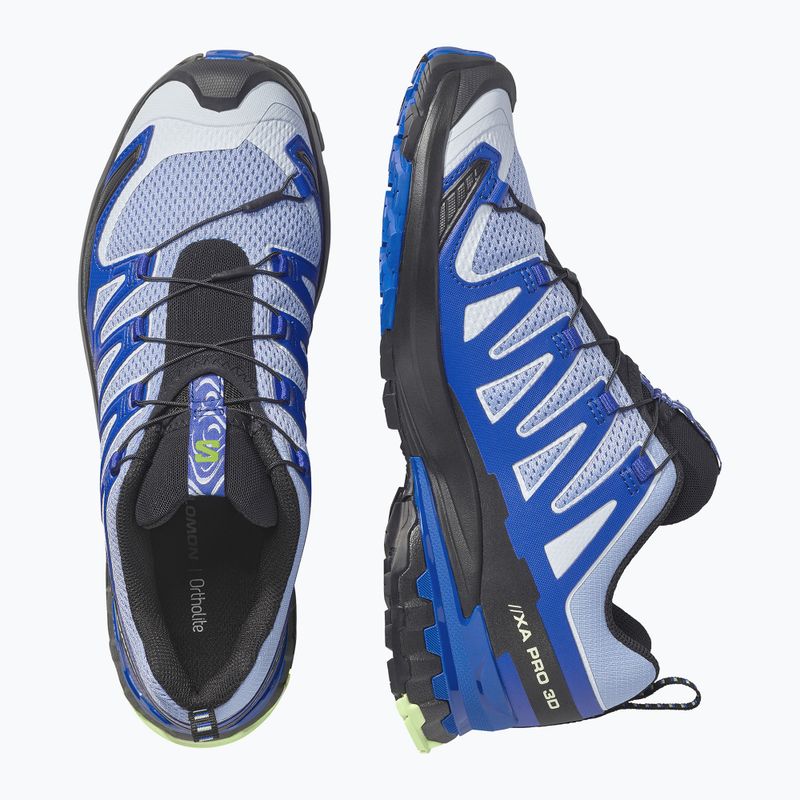 Men's running shoes Salomon XA Pro 3D V9 Icon black/brunnera blue 3