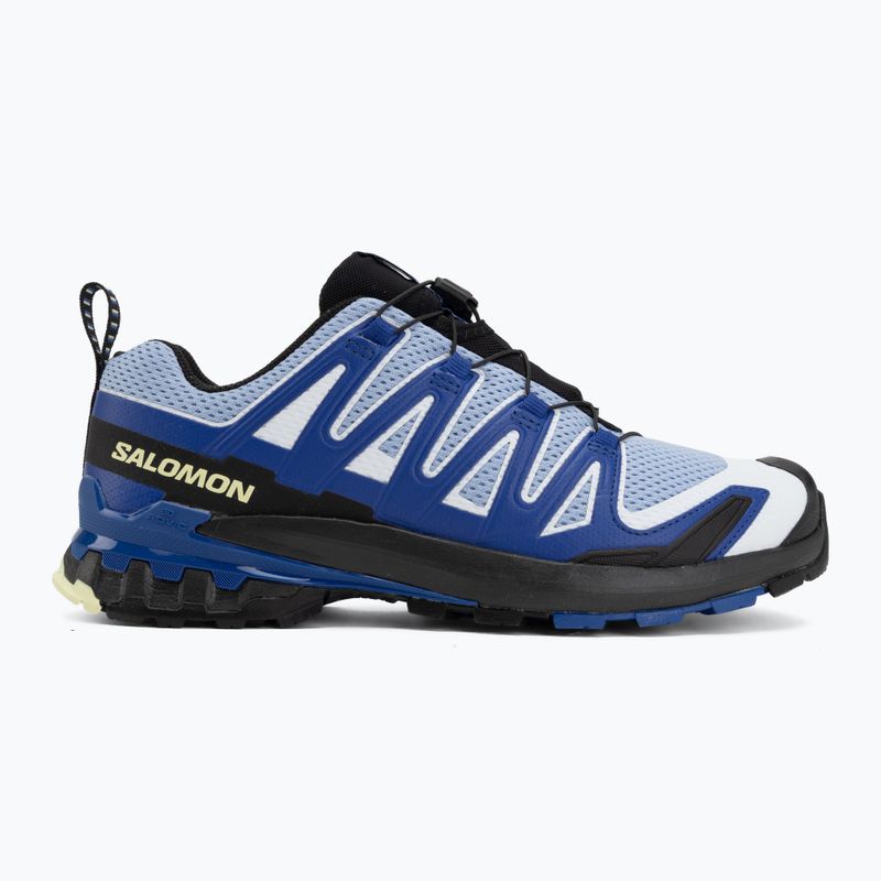 Men's running shoes Salomon XA Pro 3D V9 Icon black/brunnera blue 2