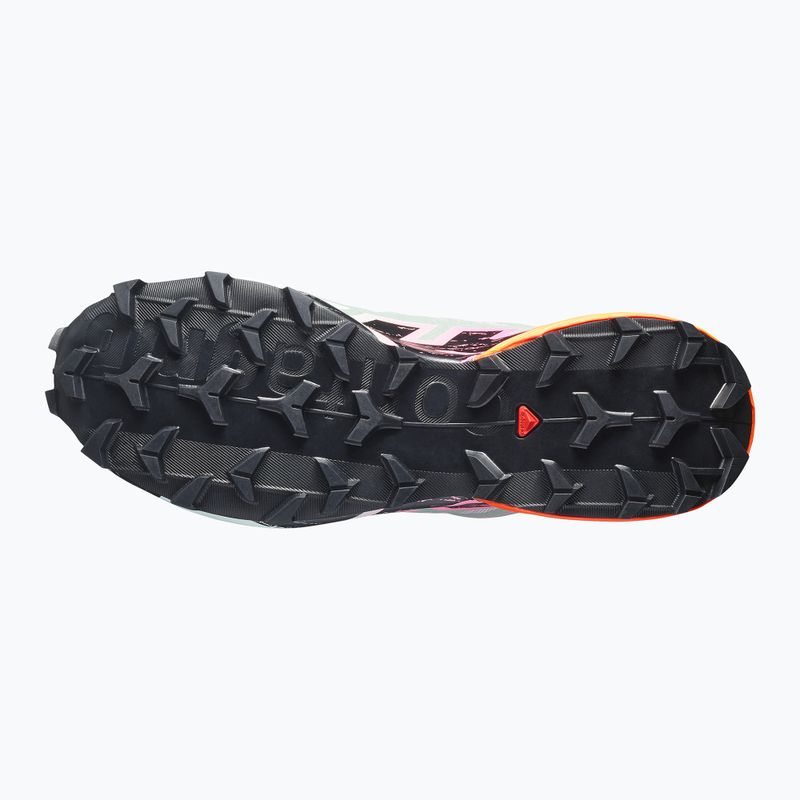 Women's running shoes Salomon Speedcross 6 GTX Icon black/green milieu 5