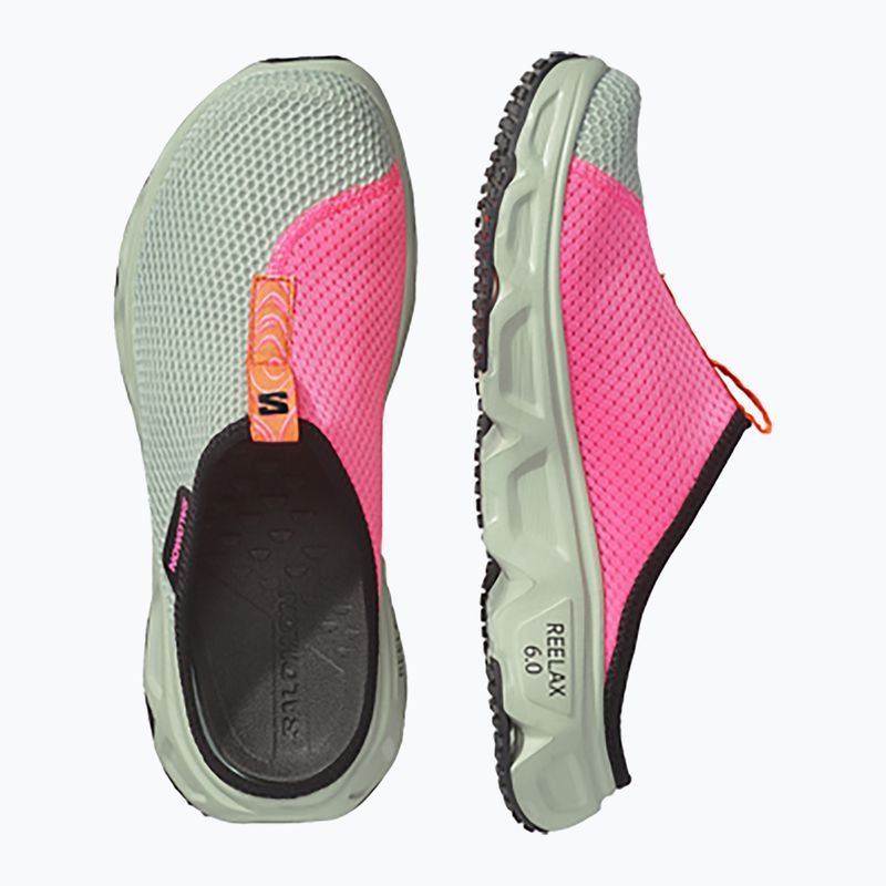 Women's slides Salomon Reelax Slide 6.0 Icon Green Milieu/Black 11