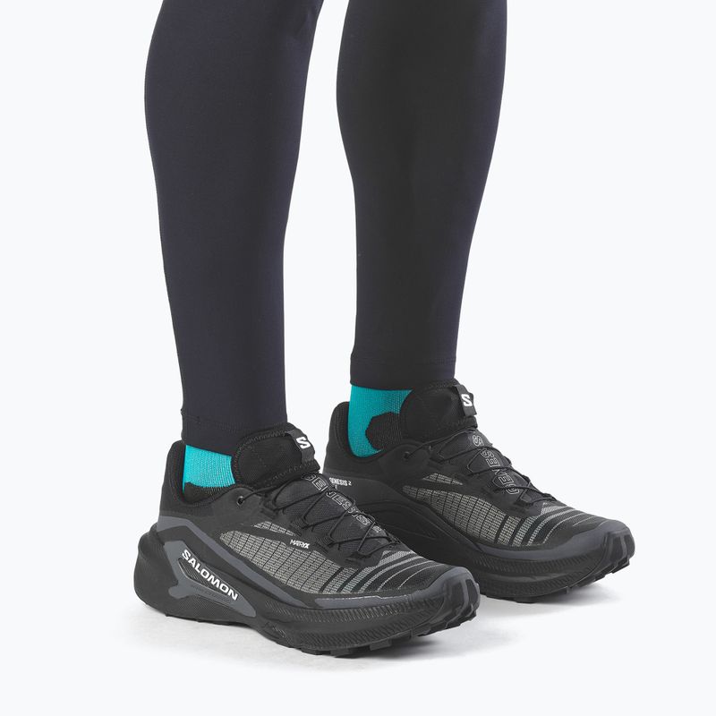 Running shoes Salomon Genesis 2 Wide black/black 7
