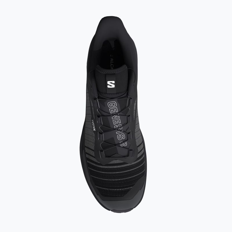 Men's running shoes Salomon Genesis 2 black/black 3
