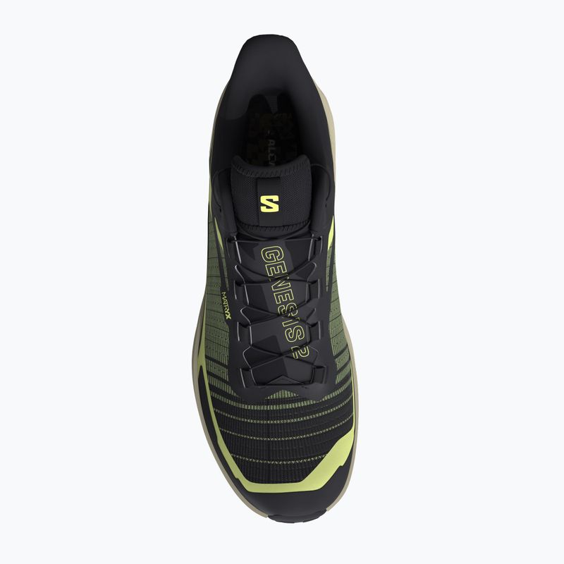 Men's running shoes Salomon Genesis 2 sunny lime/black 3