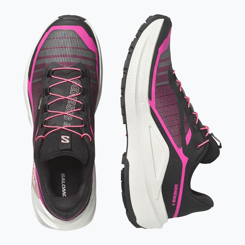 Women's running shoes Salomon Genesis 2 black/vanilla ice 5