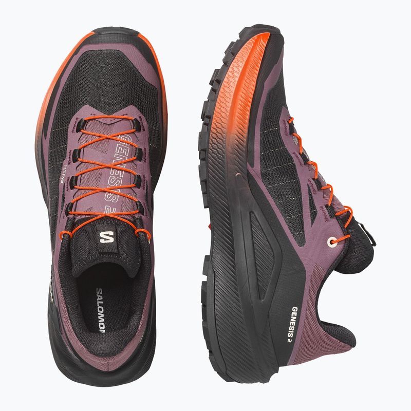Women's running shoes Salomon Genesis 2 huckleberry/black 12