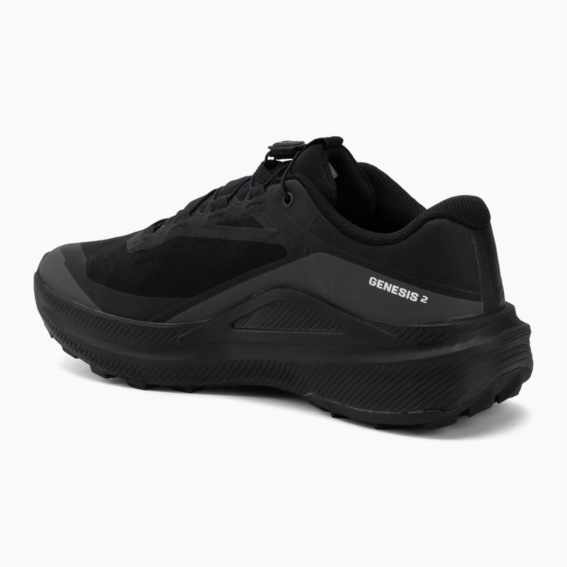Men's running shoes Salomon Genesis 2 GTX black/black 3
