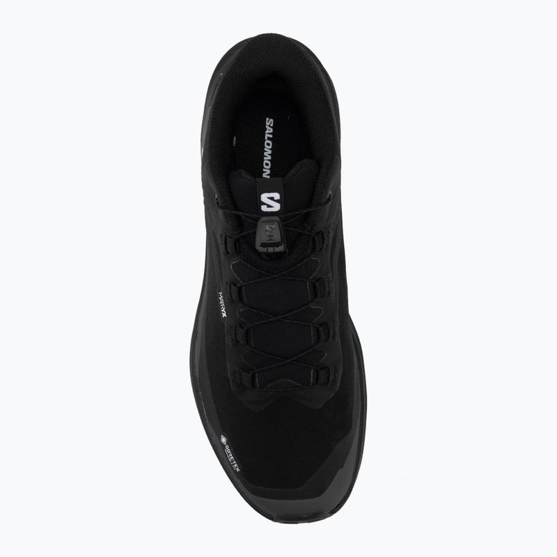 Men's running shoes Salomon Genesis 2 GTX black/black 5