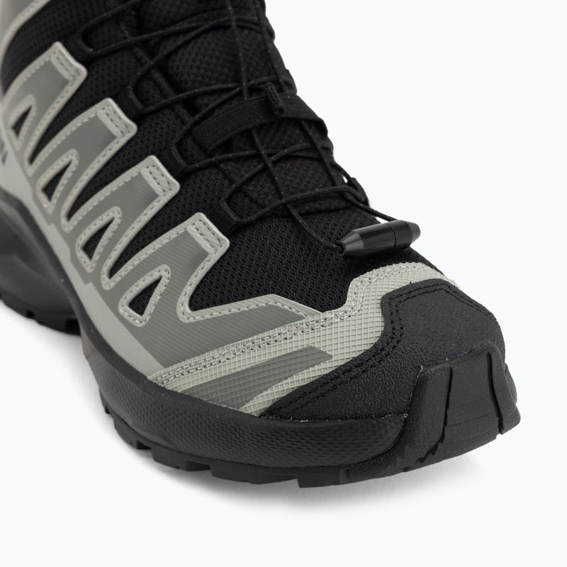 Children's hiking boots Salomon XA PRO MID Waterproof black/sedona sage 7