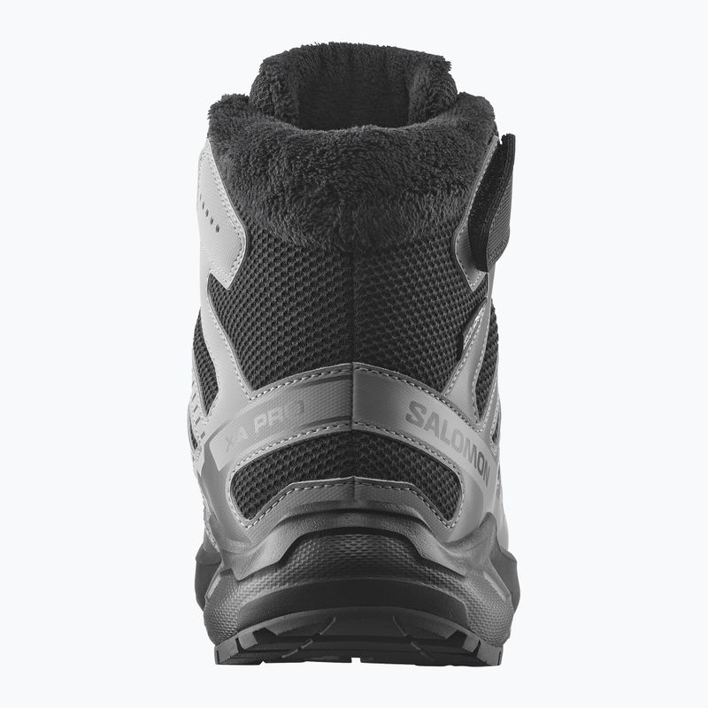 Children's hiking boots Salomon XA Pro Winter Waterproof black/castlerock 4