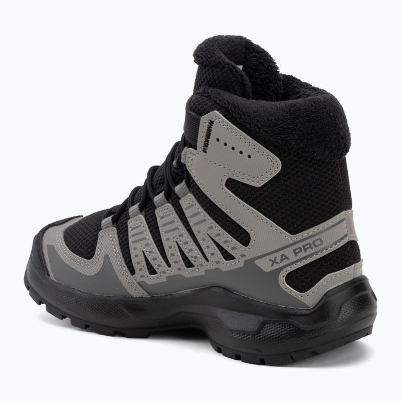 Children's hiking boots Salomon XA Pro Winter Waterproof black/castlerock 3