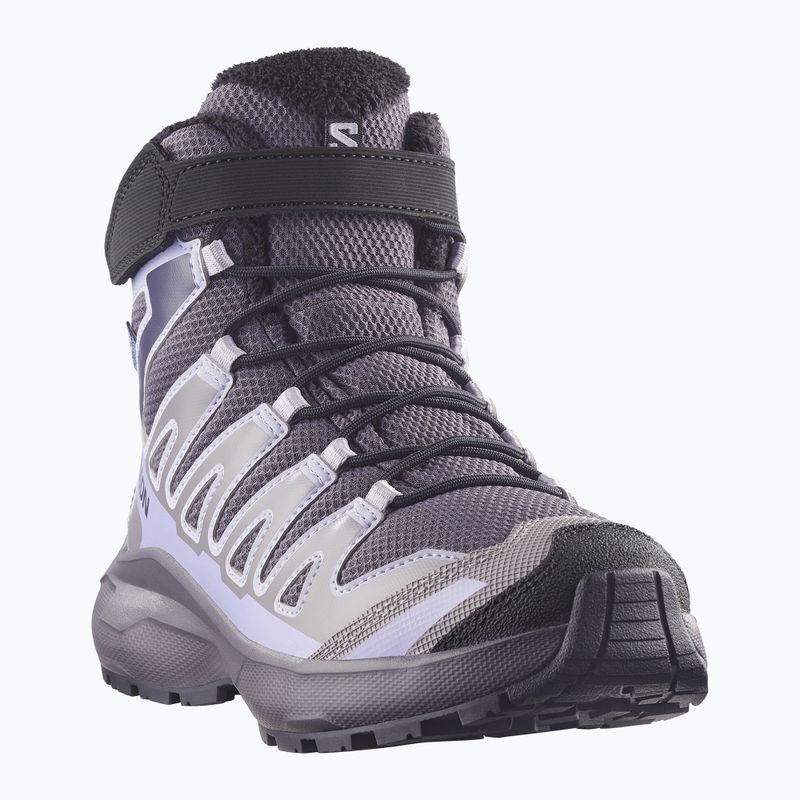 Children's hiking boots Salomon XA Pro Winter Waterproof nine iron/gull 3