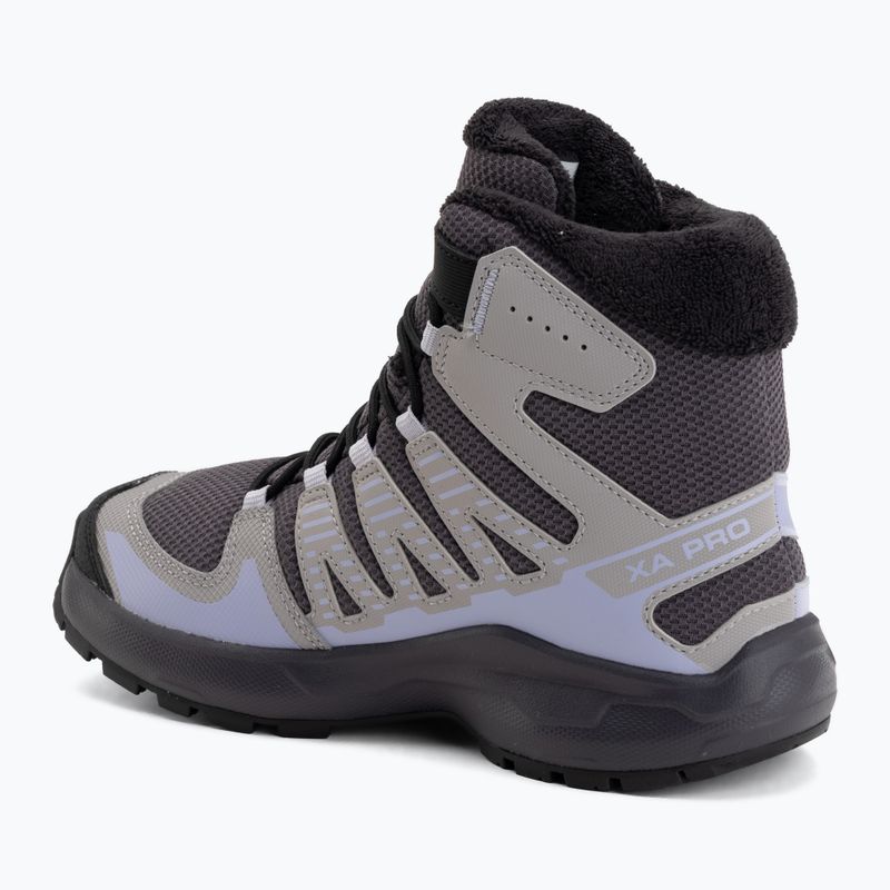Children's hiking boots Salomon XA Pro Winter Waterproof nine iron/gull 3