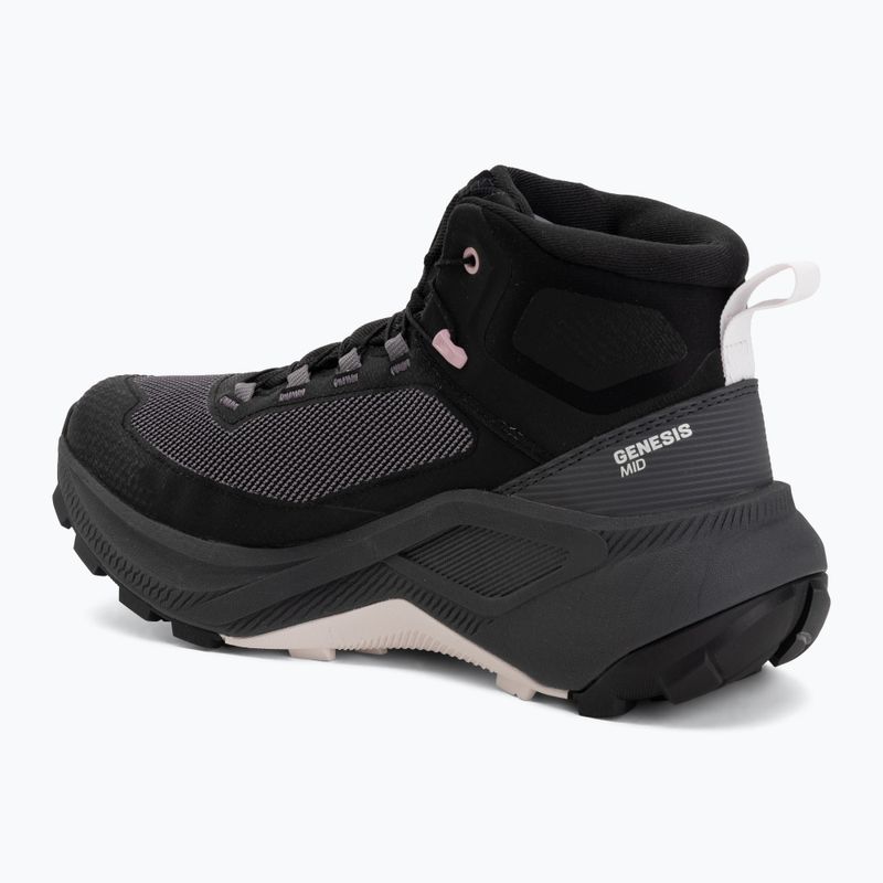 Women's hiking boots Salomon Genesis Mid GTX black/dawn pink 3