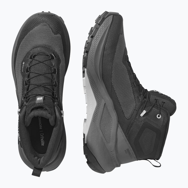 Men's hiking boots Salomon Genesis Mid GTX black/asphalt 3