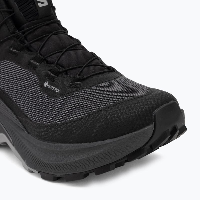 Men's hiking boots Salomon Genesis Mid GTX black/asphalt 7