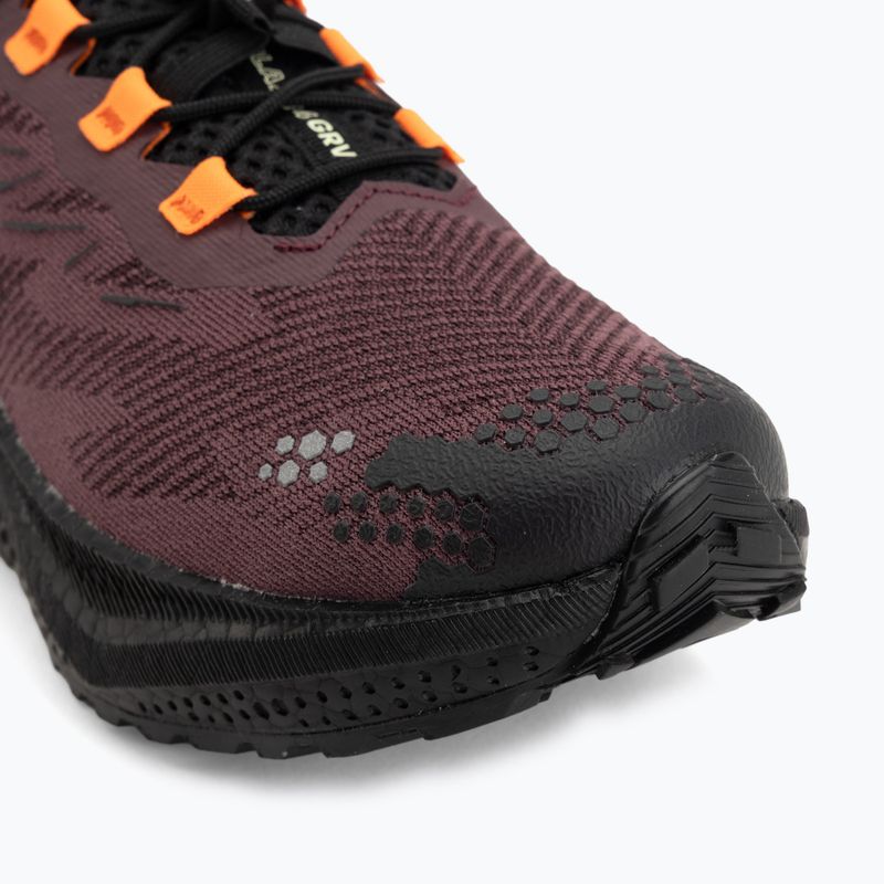 Women's running shoes Salomon Aero Blaze 4 GRVL huckleberry/black 7