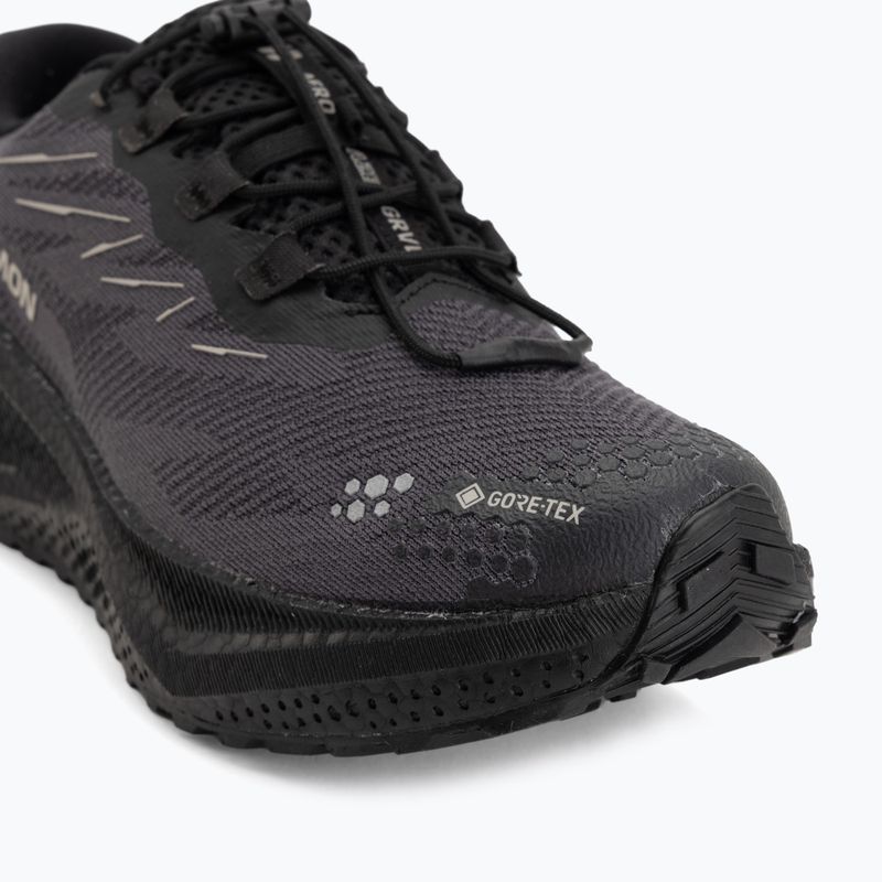 Men's running shoes Salomon Aero Blaze 4 GRVL GTX black/black 7