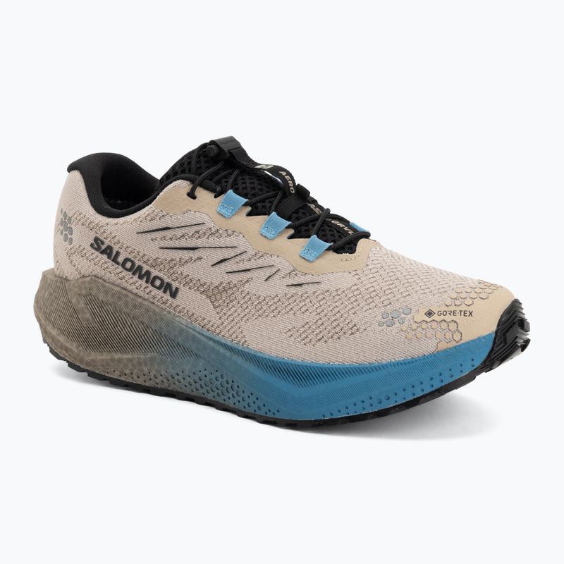 Men's running shoes Salomon Aero Blaze 4 GRVL GTX oxford tan/black