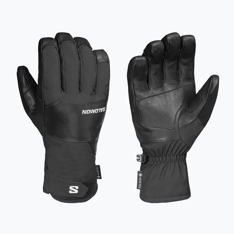 Ski gloves Salomon Propeller Gore-Tex deep black