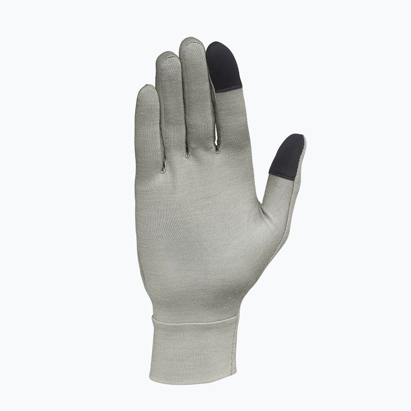 Running gloves Salomon Merino Gloves castor gray 3