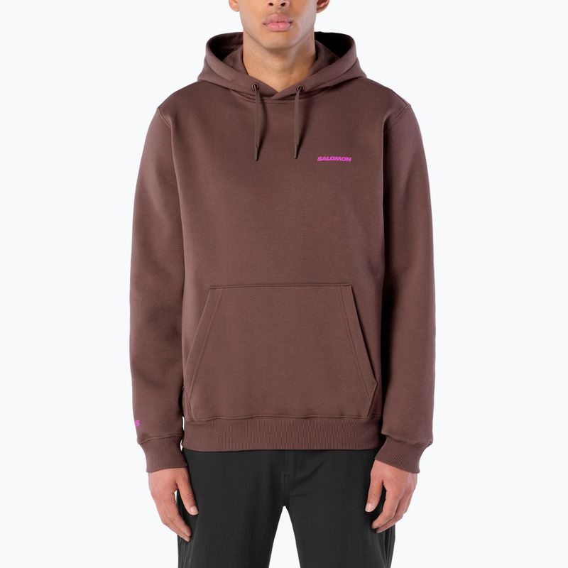 Men's running sweatshirt Salomon Shortney Hoodie shopping bag 2