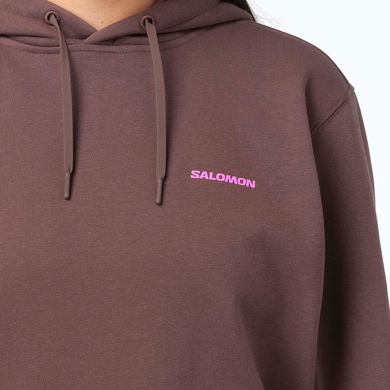 Men's running sweatshirt Salomon Shortney Hoodie shopping bag 6