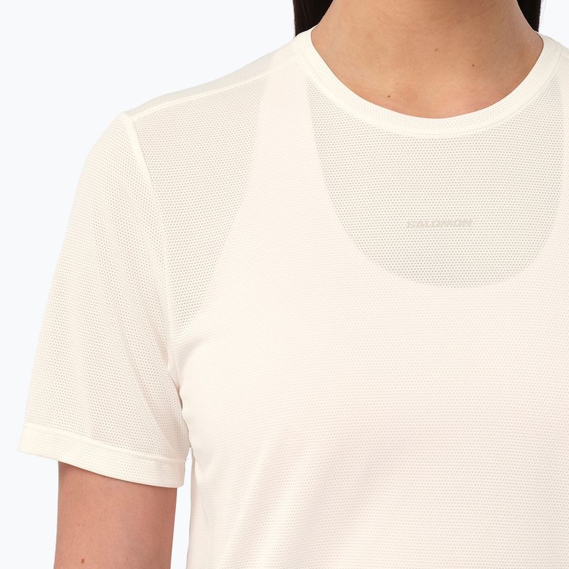Women's running shirt Salomon Shakeout Core GFX SS Tee whisper white/pink frosting 3