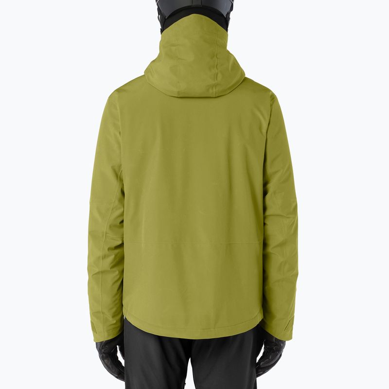 Men's ski jacket Salomon Highland cardamon seed 2