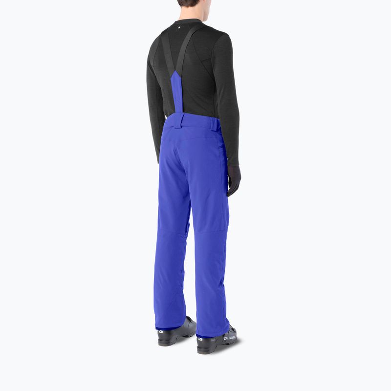 Men's ski trousers Salomon Edge clematis blue 2
