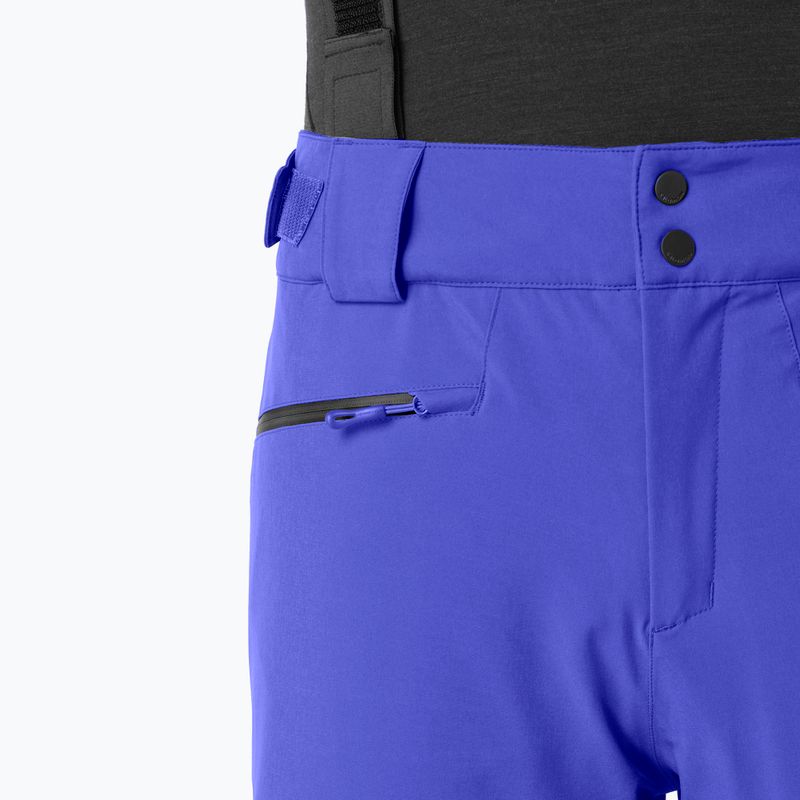 Men's ski trousers Salomon Edge clematis blue 3