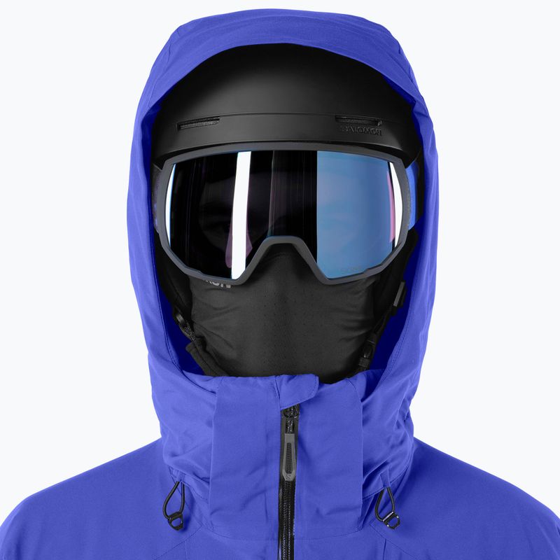 Men's ski jacket Salomon Brilliant 2.0 clematis blue 5