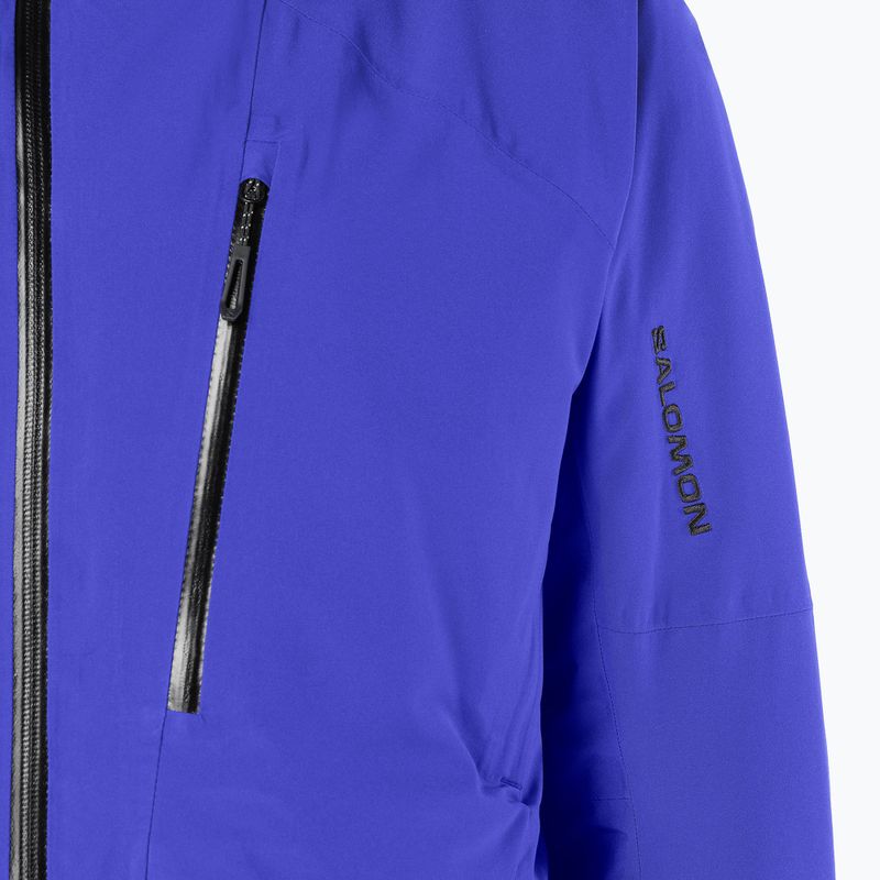 Men's ski jacket Salomon Brilliant 2.0 clematis blue 6