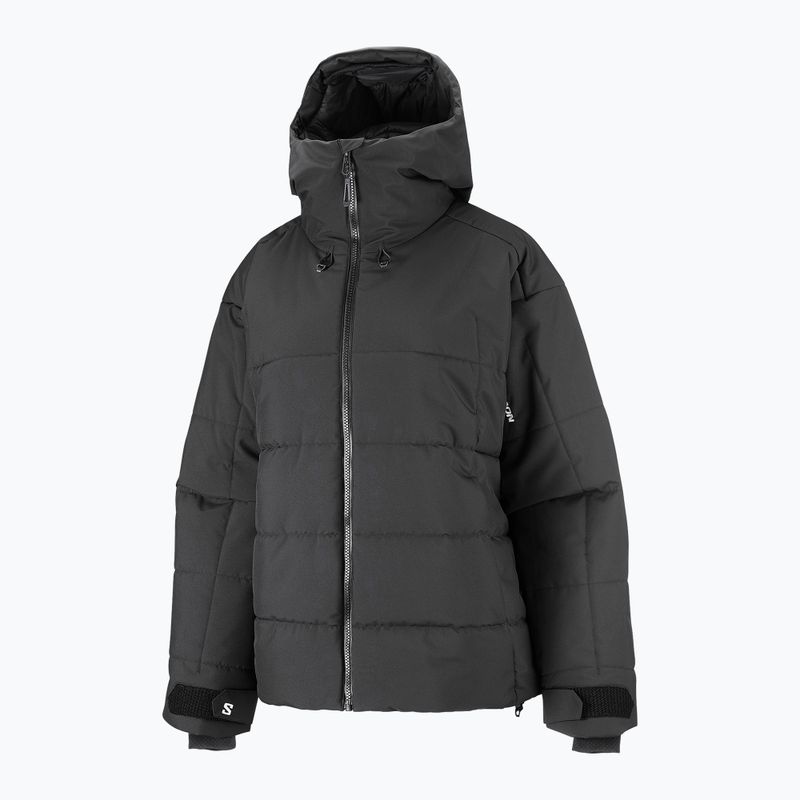 Women's ski jacket Salomon Whitelight deep black 6