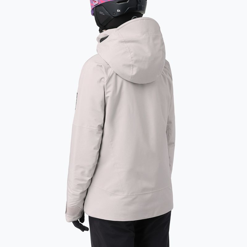 Women's ski jacket Salomon Brilliant 2.0 silver cloud 2