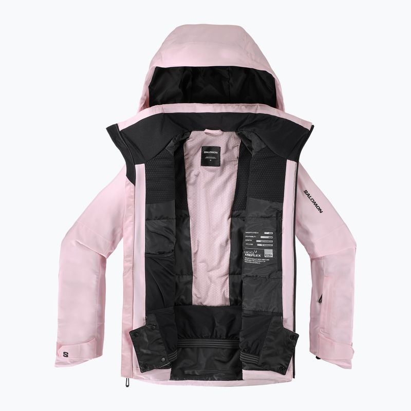 Women's ski jacket Salomon Brilliant 2.0 icy pink 8