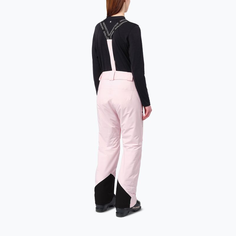 Women's ski trousers Salomon Brilliant icy pink 2