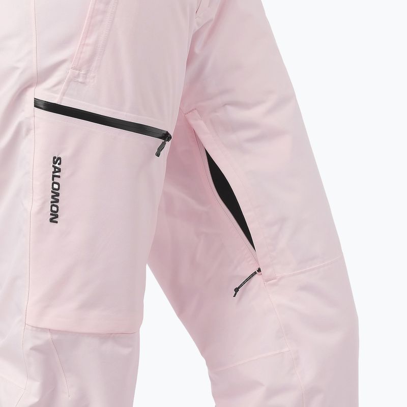 Women's ski trousers Salomon Brilliant icy pink 4