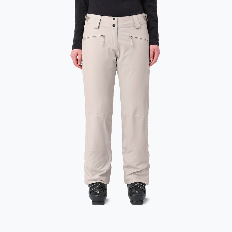 Women's ski trousers Salomon Edge silver cloud