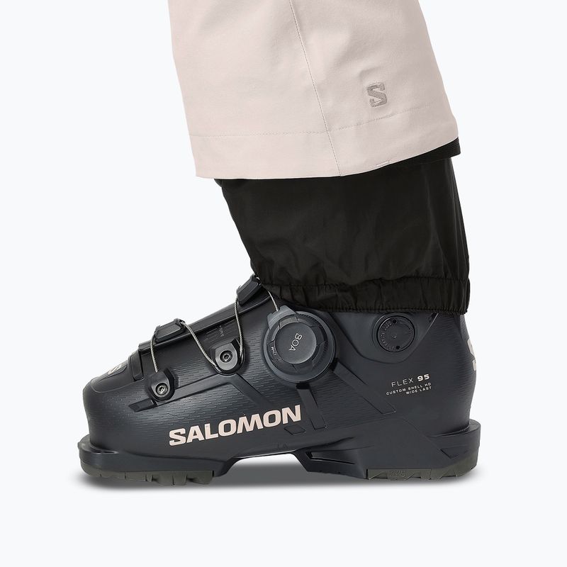 Women's ski trousers Salomon Edge silver cloud 4