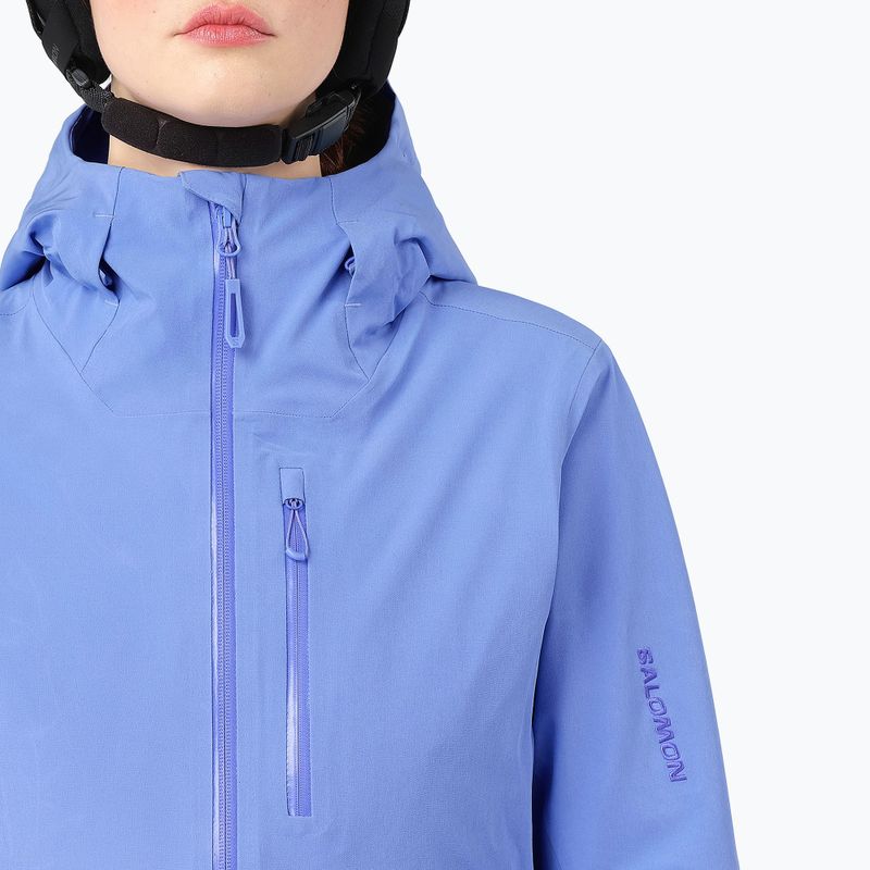 Women's ski jacket Salomon Highland wedgewood 3