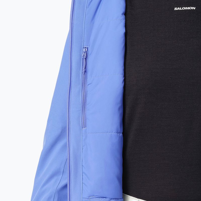 Women's ski jacket Salomon Highland wedgewood 5