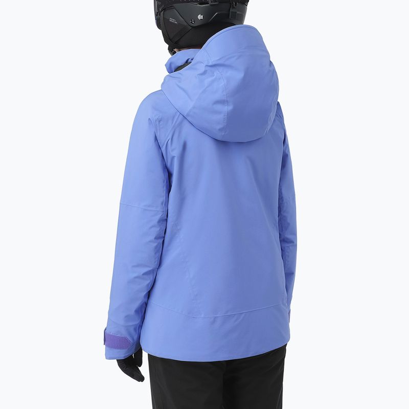 Women's ski jacket Salomon Brilliant 2.0 wedgewood 2