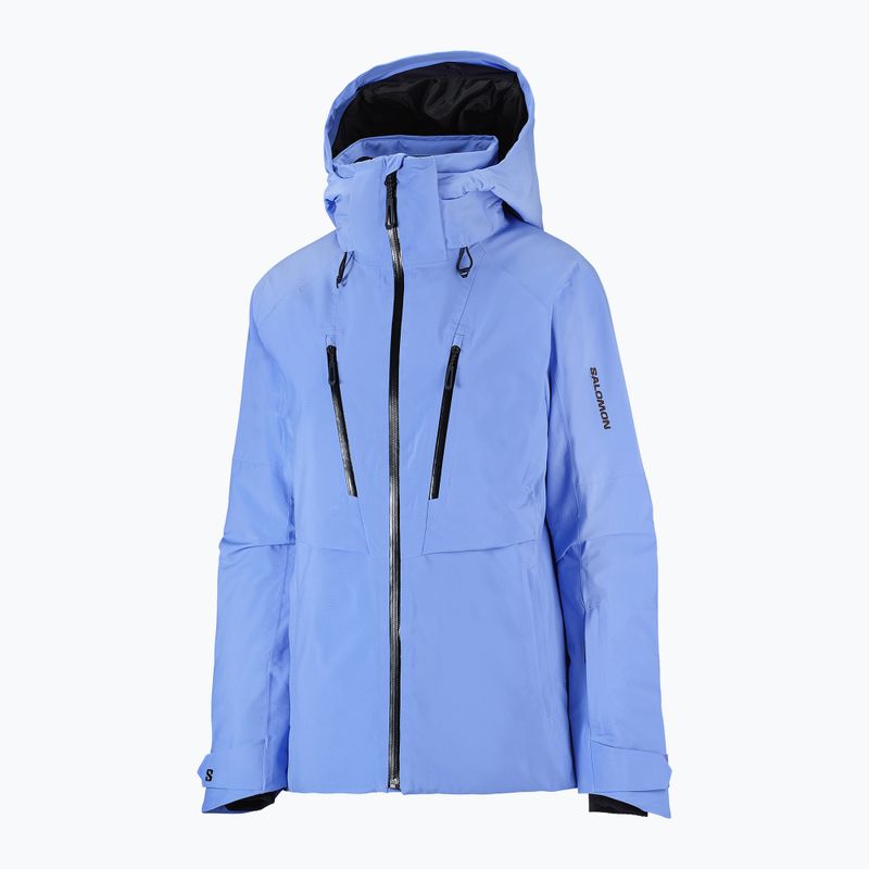 Women's ski jacket Salomon Brilliant 2.0 wedgewood 7