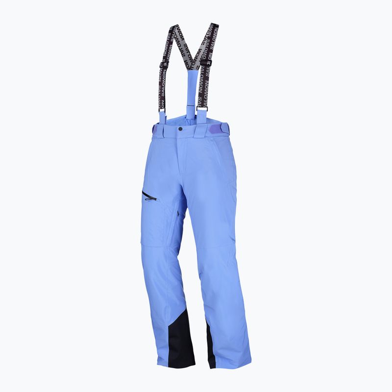 Women's ski trousers Salomon Brilliant wedgewood 6