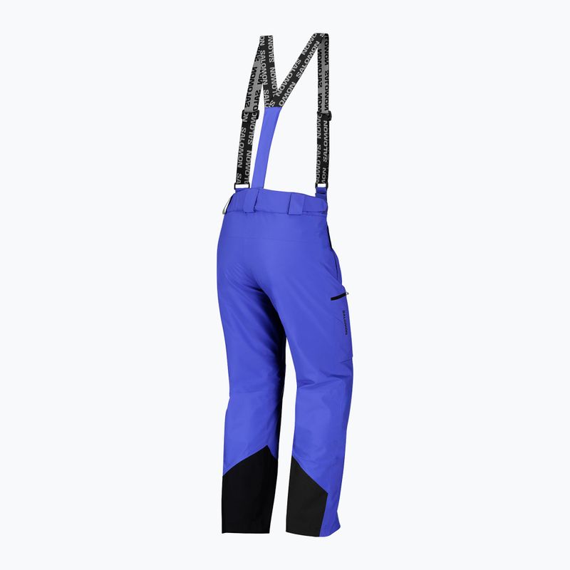 Men's ski trousers Salomon Brilliant clematis blue 7