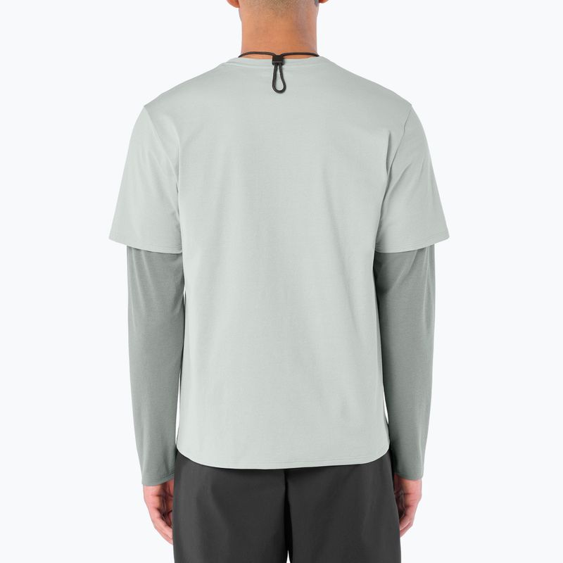 Men's T-shirt Salomon Trackline wrought iron 2