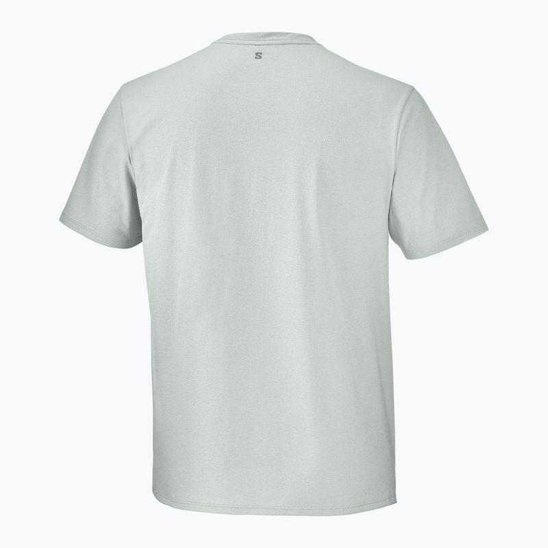 Men's T-shirt Salomon Trackline wrought iron 6