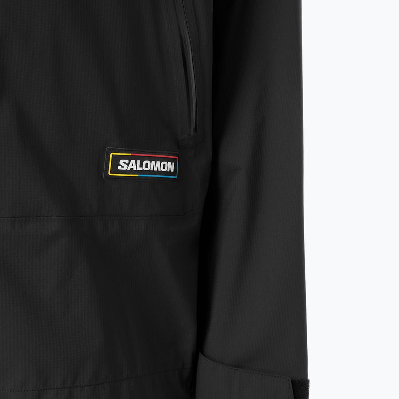 Men's rain jacket Salomon Outquest 2.5L deep black 4