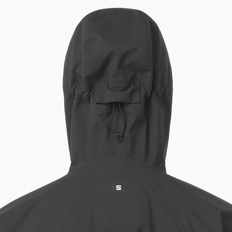 Women's rain jacket Salomon Outquest 2.5L deep black 3